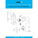 Каталог запчастей для барьеров CAME моторедуктор тумбы CAT-X24